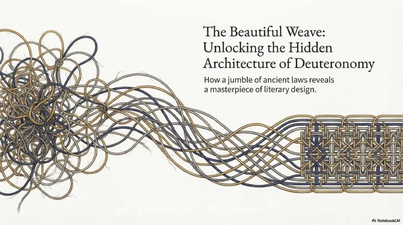 Slide 1: Title - The Beautiful Weave: Unlocking the Hidden Architecture of Deuteronomy