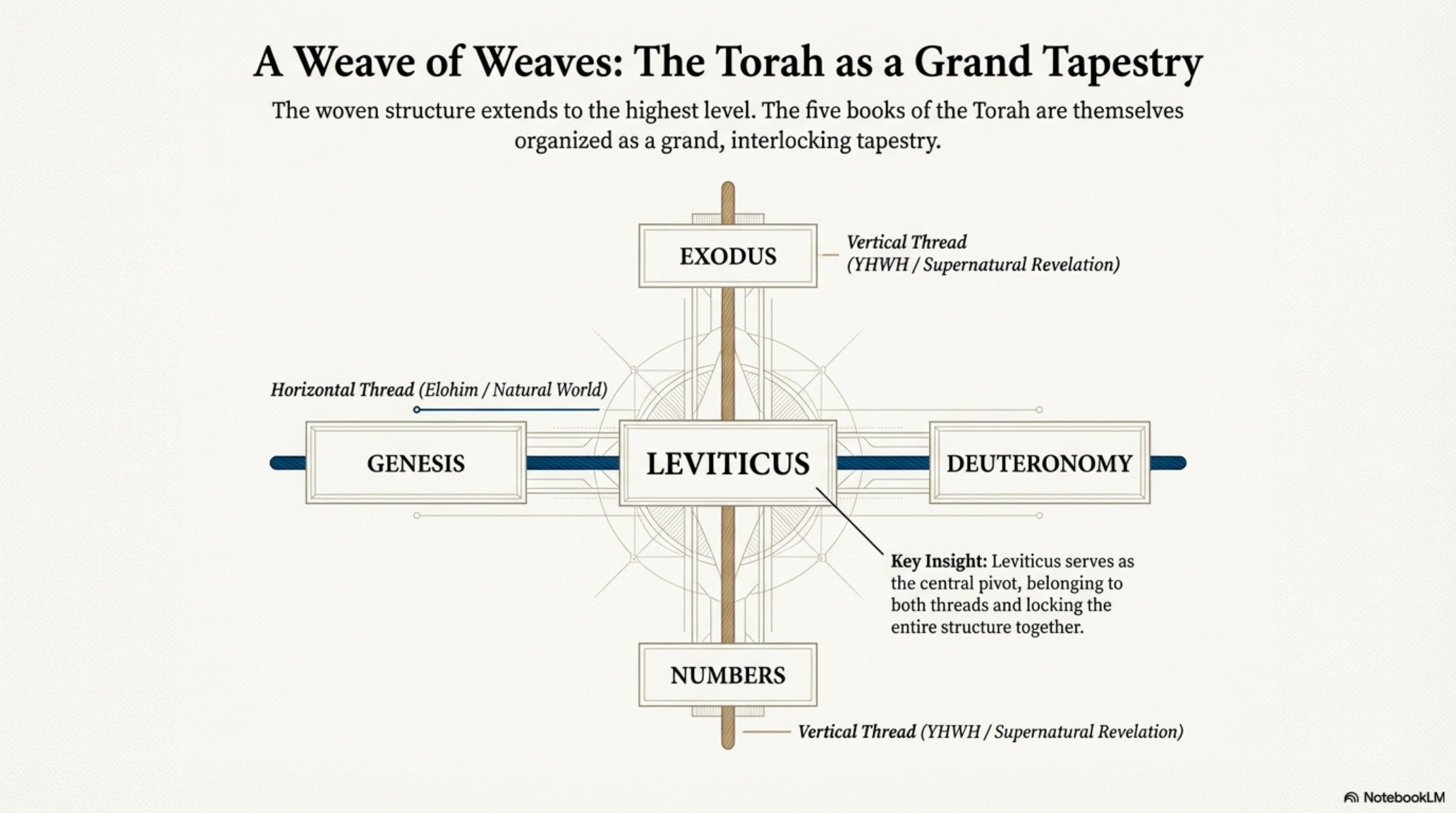 A Weave of Weaves: The Torah as a Grand Tapestry